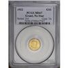 Image 3 : 1922 G$1 GRANTNS MS67 PCGS.From The Larj Collection. 1922[G$1] Grant no Star MS67 PCGS.