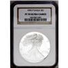 Image 1 : 1995-P S$1 Silver Eagle PR70 Ultra Cameo NGC. Perfecti 1995-P[img border='0' src='http://www.heritag