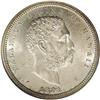 Image 1 : 1883 50C Hawaii Half Dollar MS63 NGC. Satiny and very 1883[50C] Hawaii Half Dollar MS63 NGC.