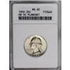 Image 3 : 1959 25C MS65 ANACS.From The Houston Collection of Was 1959[25C] Washington Quarter--Struck on a Fiv