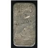 Image 1 : 1946 Philadelphia Mint Silver Ingot. 5.40 ounces. Circu 1946 Philadelphia Mint Silver Ingot.