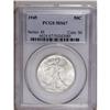 Image 1 : 1945 50C MS67 PCGS. Hints of gold color enrich this th 1945[50C] MS67 PCGS.