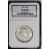 Image 1 : 1951 50C MS66 Full Bell Lines NGC. Attractive example 1951[50C] MS66 Full Bell Lines NGC.