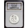 Image 1 : 1956 50C Type Two PR69 Cameo NGC. Icy devices exhibit 1956[50C] Type Two PR69 Cameo NGC.