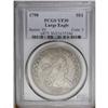 Image 3 : 1798 S$1 Large Eagle VF30 PCGS. B-27, BB-113. This var 1798[img border='0' src='http://www.heritagec