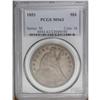 Image 3 : 1853 S$1 MS63 PCGS. The Mint Act of February 21, 1853 1853[img border='0' src='http://www.heritageco
