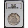 Image 3 : 1873 T$1 PR64 NGC. A Choice example of this first-year 1873[T$1] PR64 NGC.
