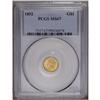 Image 3 : 1852 G$1 MS67 PCGS. This Superb Gem coin approaches pe 1852[G$1] MS67 PCGS.