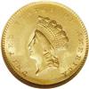 Image 1 : 1855 G$1 MS65 NGC. This is an amazing Gem quality exam 1855[G$1] MS65 NGC.