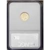 Image 4 : 1857-C G$1 AU55 NGC. Variety 10-L. While identified as 1857-C[G$1]--Reverse Lamination--AU55 NGC.
