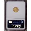 Image 2 : 1874 G$1 MS64 NGC. A common date in the gold dollar se 1874[G$1] MS64 NGC.