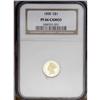Image 3 : 1858 G$1 PR66 Cameo NGC. Perhaps without exception, ev 1858[G$1] PR66 Cameo NGC.