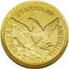 Image 2 : 1844-C $2 1/2 XF45 NGC. Gold coinage from the Charlott 1844-C[$2 1/2] XF45 NGC.