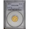 Image 3 : 1855-C $2 1/2 AU58 PCGS. Variety 16-I. Only about 50 e 1855-C[$2 1/2] AU58 PCGS.