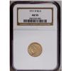 Image 3 : 1911-D $2 1/2 AU55 NGC. A lightly worn example, with s 1911-D[$2 1/2] AU55 NGC.