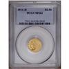 Image 3 : 1911-D $2 1/2 MS64 PCGS. This specimen is another exam 1911-D[$2 1/2] MS64 PCGS.