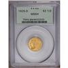 Image 1 : 1925-D $2 1/2 MS64 PCGS. A deep apricot example with a 1925-D[$2 1/2] MS64 PCGS.