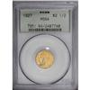 Image 1 : 1927 $2 1/2 MS64 PCGS. Variegated peach-gold and lime- 1927[$2 1/2] MS64 PCGS.
