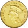 Image 1 : 1861 $3 AU53 PCGS. A briefly circulated example of thi 1861[$3] AU53 PCGS.