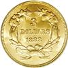Image 2 : 1888 $3 MS65 PCGS. Numismatic scholars estimate that n 1888[$3] MS65 PCGS.