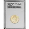 Image 3 : 1838-D $5 --Cleaned--ANACS. AU Details, Net XF45. McClo 1838-D[$5]--Cleaned--ANACS. AU Details, Net 