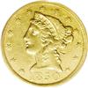 Image 1 : 1850-C $5 XF45 PCGS. Variety 14-F. This variety is eas 1850-C[$5] XF45 PCGS.