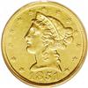 Image 1 : 1851-C $5 XF45 PCGS. Variety 16-G. A bright and reason 1851-C[$5] XF45 PCGS.