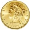 Image 1 : 1900 $5 MS67 PCGS. A spectacular type coin in the fine 1900[$5] MS67 PCGS.