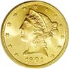 Image 1 : 1901-S $5 MS66 PCGS. A relatively common coin in grade 1901-S[$5] MS66 PCGS.