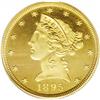 Image 1 : 1895 $5 PR66 Cameo NGC. An exceptional Gem that exudes 1895[$5] PR66 Cameo NGC.