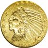 Image 1 : 1908 $5 MS63 NGC. Well struck with copper-gold color o 1908[$5] MS63 NGC.