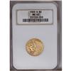 Image 1 : 1909-D $5 MS62 NGC. Brassy-gold surfaces exhibit sever 1909-D[$5] MS62 NGC.