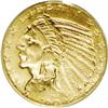 Image 1 : 1909-D $5 MS64 PCGS. The most abundant Indian half eag 1909-D[$5] MS64 PCGS.