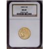 Image 3 : 1909-O $5 MS60 NGC. This is a lustrous example of this 1909-O[$5] MS60 NGC.