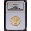 Image 1 : 1901-S $10 MS63 NGC. A crisply struck and satiny Liber 1901-S[$10] MS63 NGC.