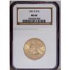 Image 1 : 1901-S $10 MS64 NGC. Potent luster sweeps across clean 1901-S[$10] MS64 NGC.