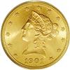 Image 1 : 1901-S $10 MS66 PCGS. Green-gold borders encompass ric 1901-S[$10] MS66 PCGS.