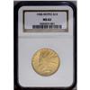 Image 1 : 1908 $10 Motto MS62 NGC. Apricot-gold surfaces display 1908[$10] Motto MS62 NGC.