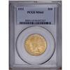 Image 1 : 1932 $10 MS64 PCGS. Vibrant luster graces this khaki-g 1932[$10] MS64 PCGS.