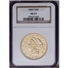 Image 1 : 1855-S $20 AU53 NGC. Luster beckons from the borders a 1855-S[$20] AU53 NGC.