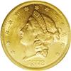 Image 1 : 1872 $20 MS61 PCGS. With a total coinage of just over 1872[$20] MS61 PCGS.