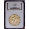 Image 3 : 1885-CC $20 AU58 NGC. The fields are somewhat prooflik 1885-CC[$20] AU58 NGC.