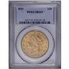 Image 1 : 1895 $20 MS63 PCGS. A shimmering olive-gold representa 1895[$20] MS63 PCGS.