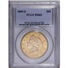 Image 1 : 1899-S $20 MS62 PCGS. Mildly prooflike fields aid the 1899-S[$20] MS62 PCGS.