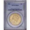 Image 1 : 1904 $20 MS64 PCGS. Pleasing olive-gold toning is even 1904[$20] MS64 PCGS.