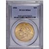Image 1 : 1904 $20 MS64 PCGS. A fully struck, satiny example of 1904[$20] MS64 PCGS.