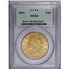 Image 1 : 1904 $20 MS64 PCGS. A lustrous and bright honey-gold o 1904[$20] MS64 PCGS.
