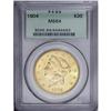 Image 1 : 1904 $20 MS64 PCGS. Hints of honey toning visit this o 1904[$20] MS64 PCGS.