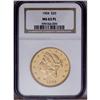 Image 1 : 1904 $20 MS63 Prooflike NGC. The bright fields offer i 1904[$20] MS63 Prooflike NGC.