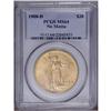 Image 1 : 1908-D $20 No Motto MS64 PCGS. Excellent definition is 1908-D[$20] No Motto MS64 PCGS.
